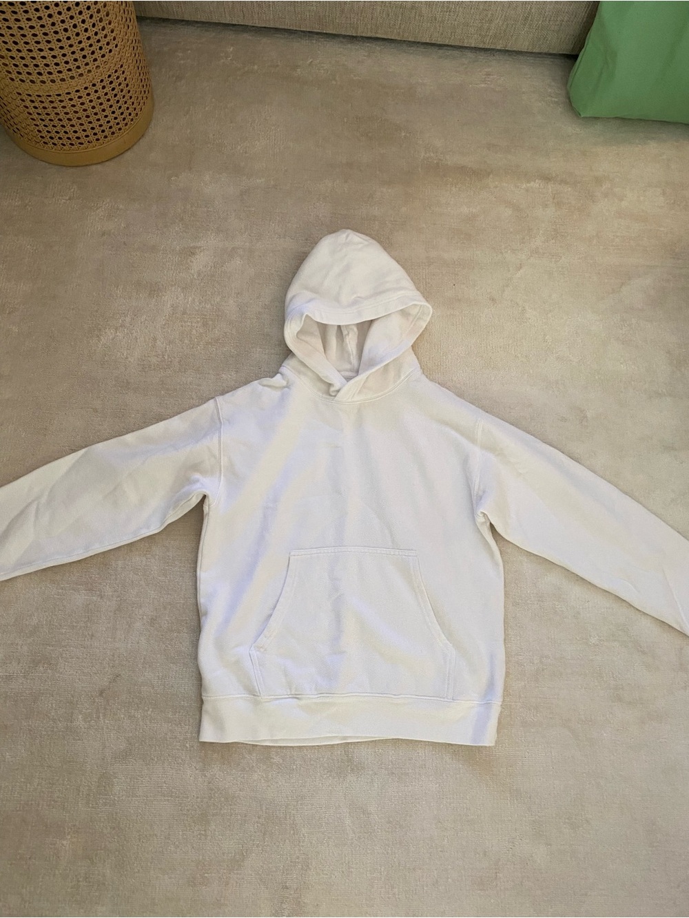 TNA Women’s White Pullover Hoodie Sweatshirt